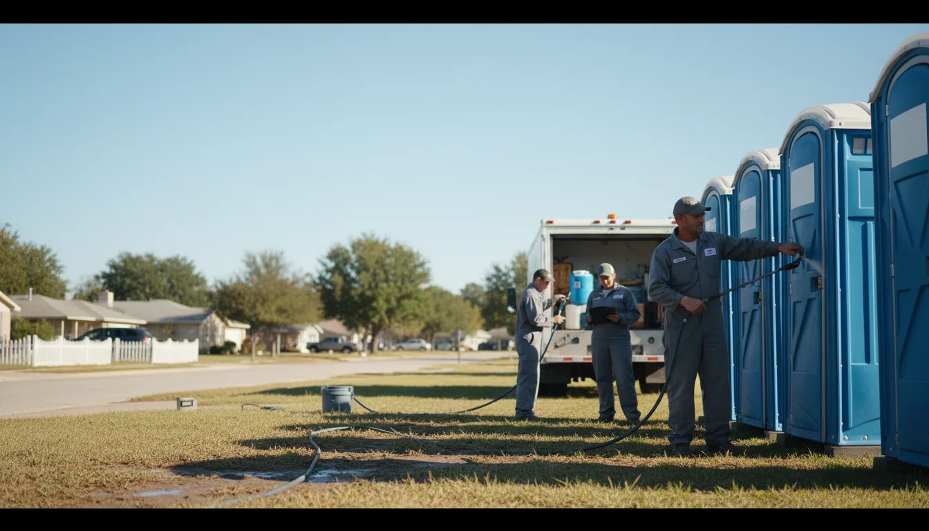 Long-Term Portable Toilet Rental in Caraway, AR near me